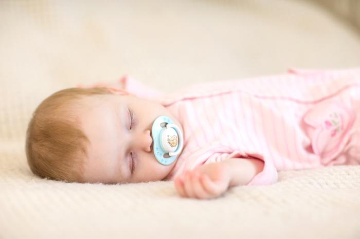 a baby sleep
